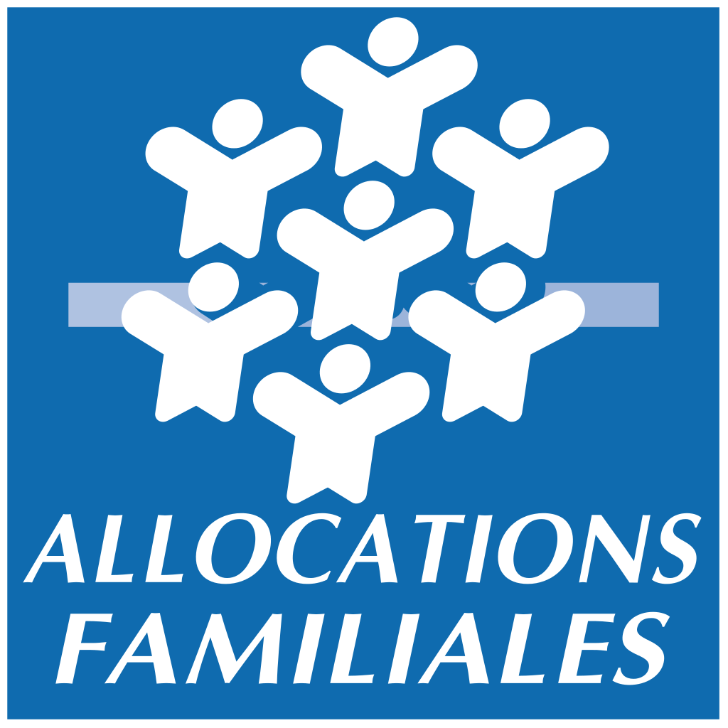 logo des allocations familiales sur le site le centre social espace fort