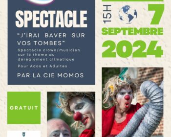 Spectacle “J’irai baver sur vos tombes”