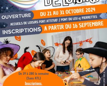 Accueils de loisirs : Inscriptions aux vacances de Toussaint